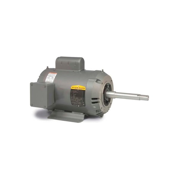Baldor-Reliance Motor JPL1406T, 3HP, 3450RPM, 1PH, 60HZ, 182JP, 3628L, OPEN, F1